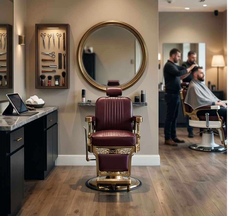 Our Barber Shop Interior
